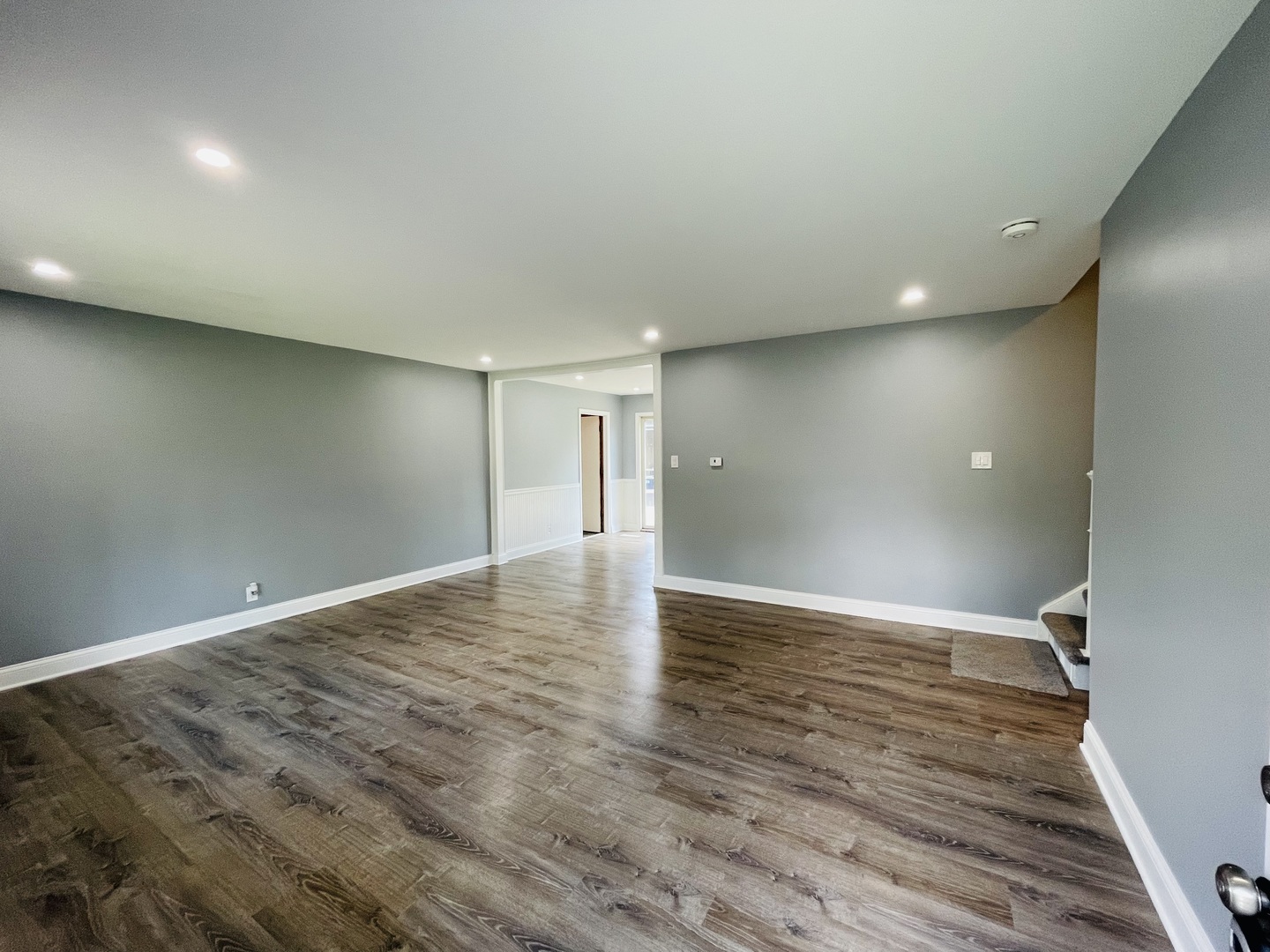 541 Spruce Road Bolingbrook, IL 60440 - Photo 2 of 21 a view of an empty room with wooden floor