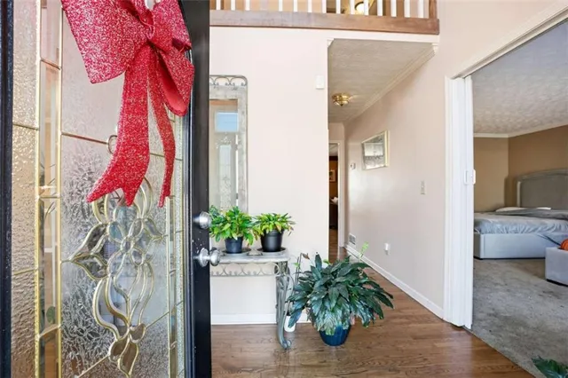 a view of a living room