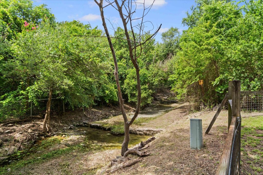 7229 South Brook Drive Austin, TX 78736 - Photo 18 of 20 Peaceful creek on south side of property ... per owners has never been out of its banks.