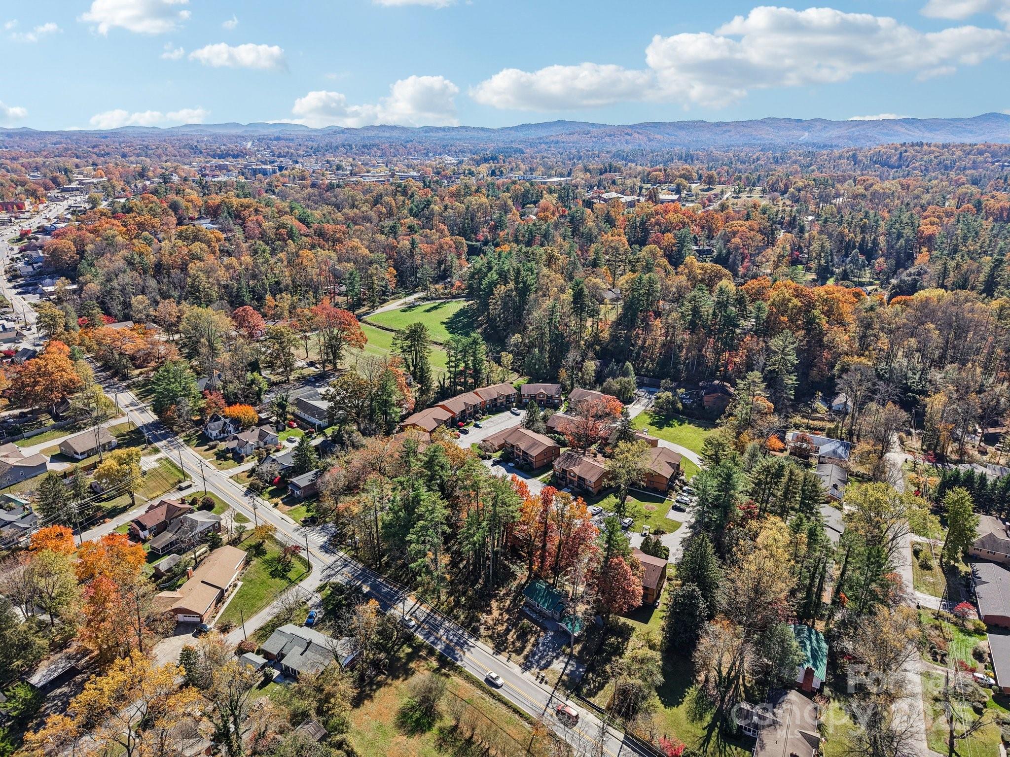 1749 Haywood Road Hendersonville, NC 28791 - Photo 37 of 48 an aerial view of multiple house