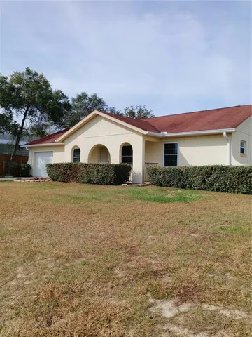 a house with a outdoor space