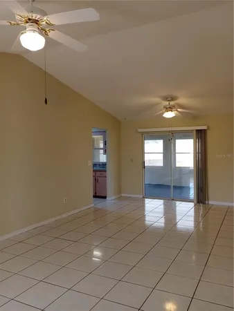 a view of empty room