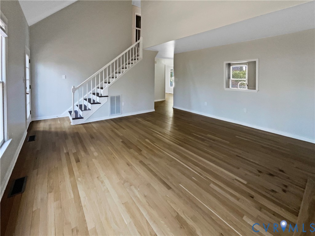 5614 Chatmoss Road Midlothian, VA 23112 - Photo 7 of 25 a view of entryway with wooden floor