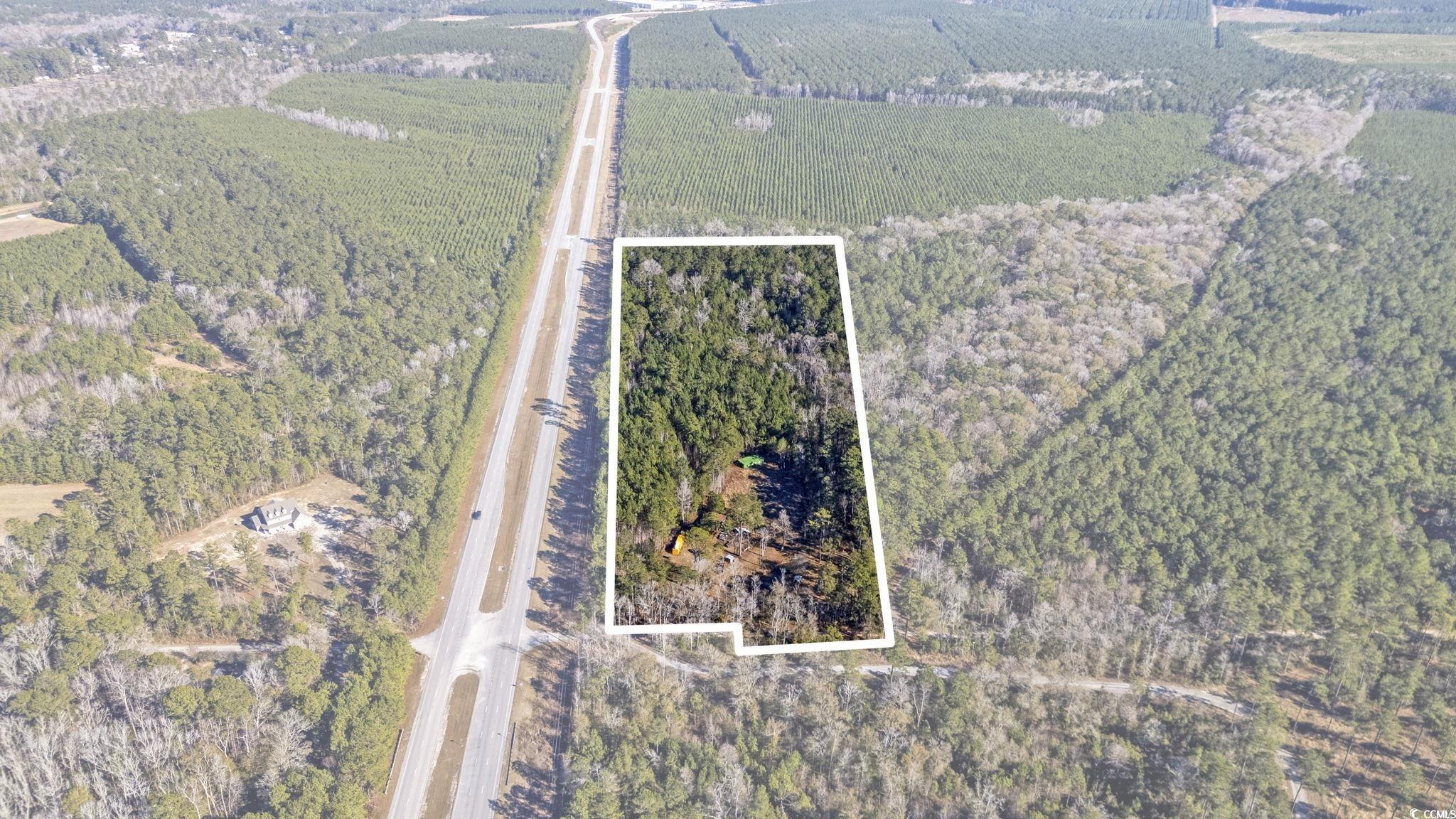 705 Catclaw Road Andrews, SC 29510 - Photo 10 of 26 Bird's eye view featuring a rural view