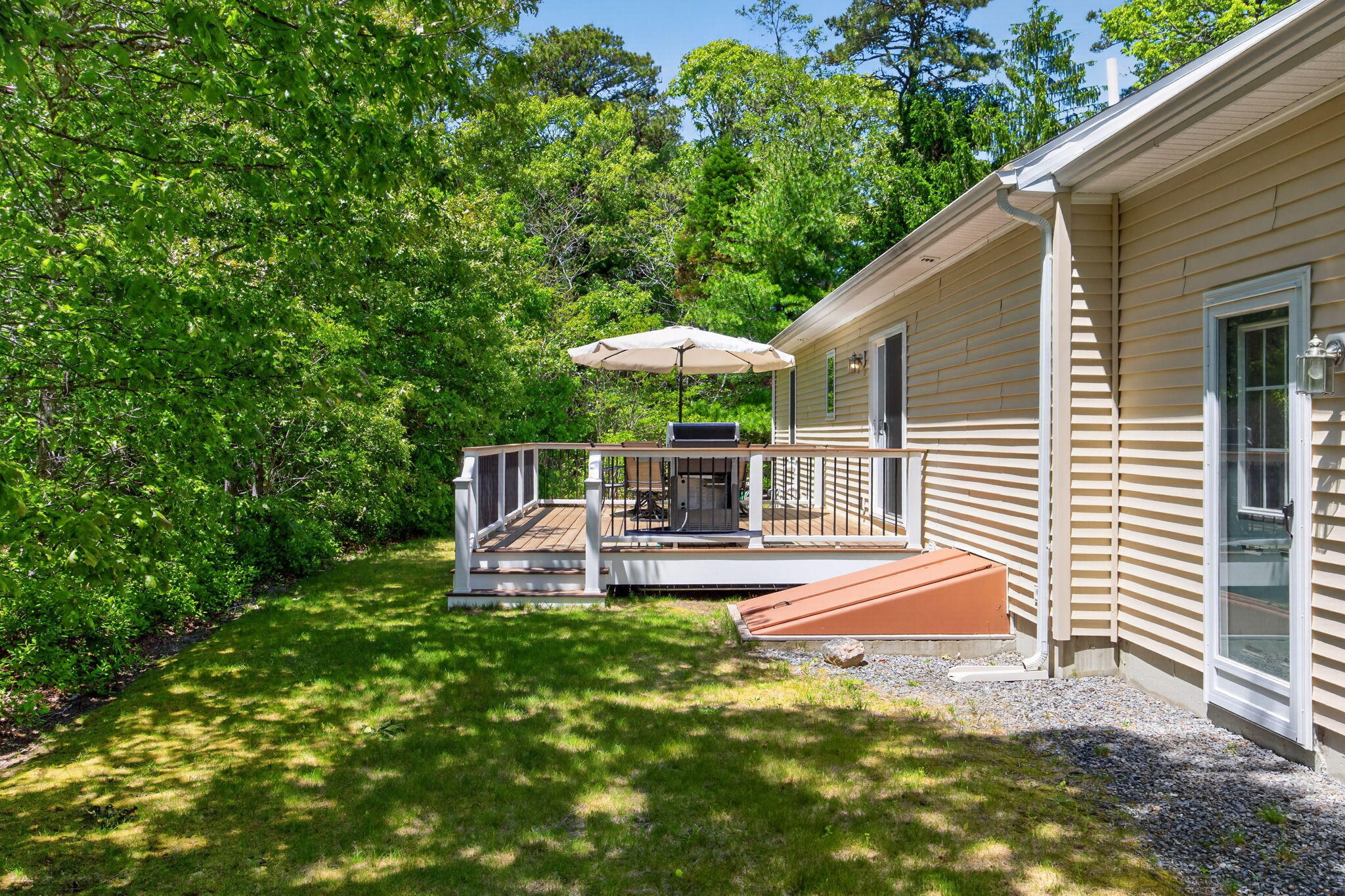 98 Leland Road Brewster, MA 02631 - Photo 26 of 32 Back Deck