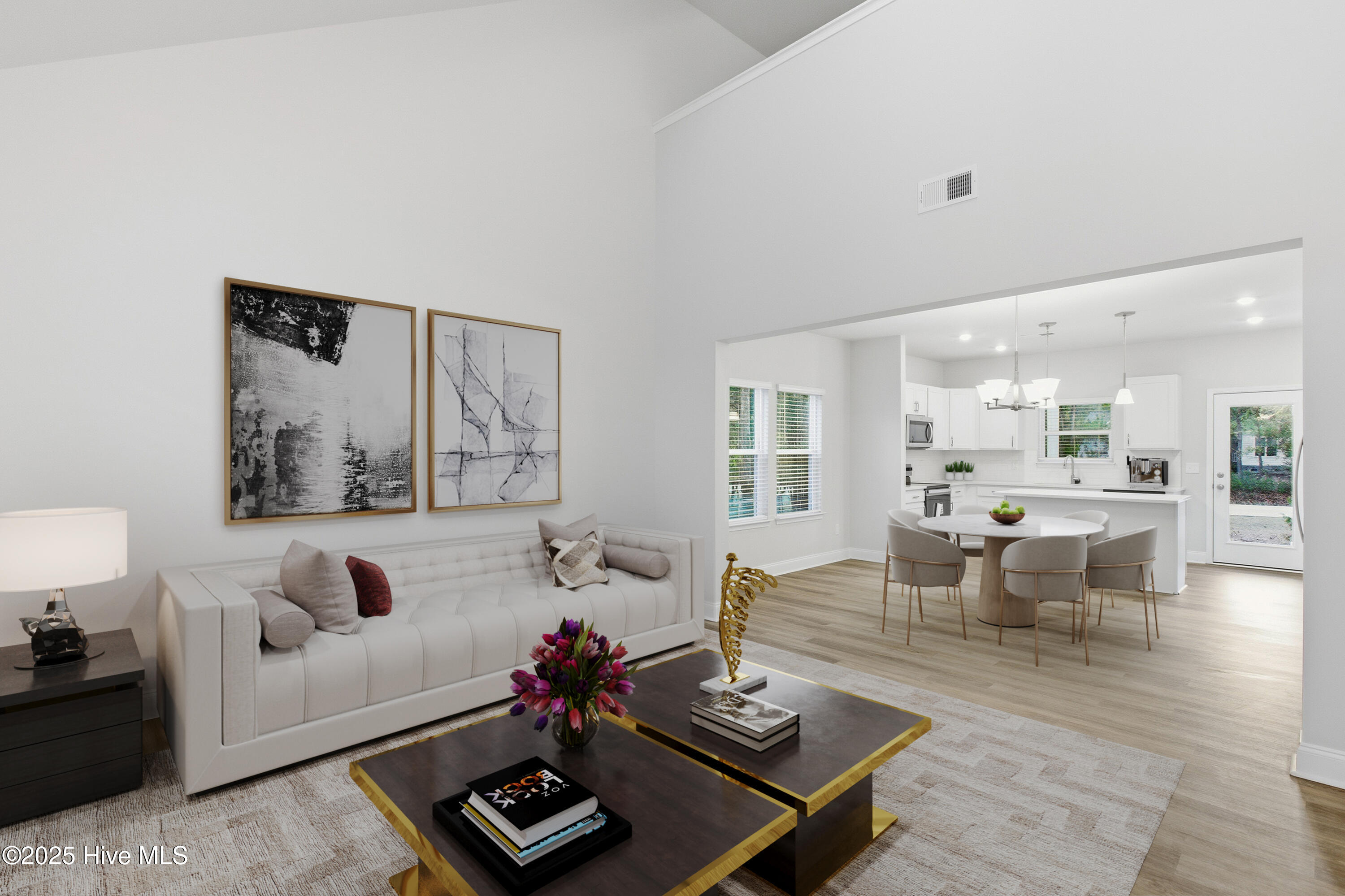 218 Chateau Drive New Bern, NC 28560 - Photo 4 of 58 218 Chateau Drive-03_Living+DinningRoom