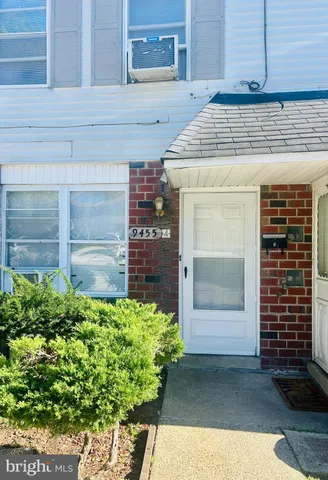 a view of front door of house