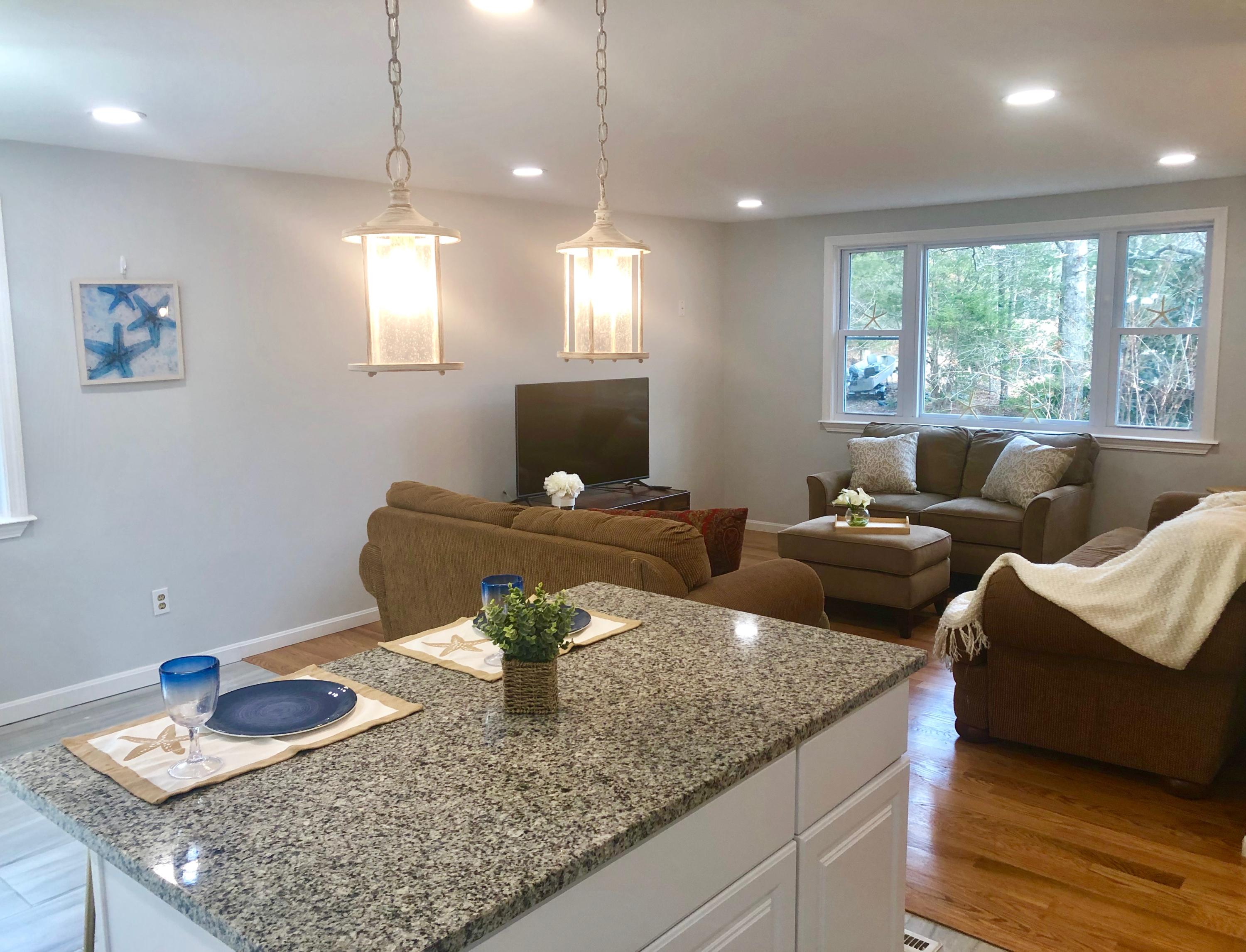 57 Stage Coach Road Centerville, MA 02632 - Photo 6 of 34 a kitchen with granite countertop lots of counter top space