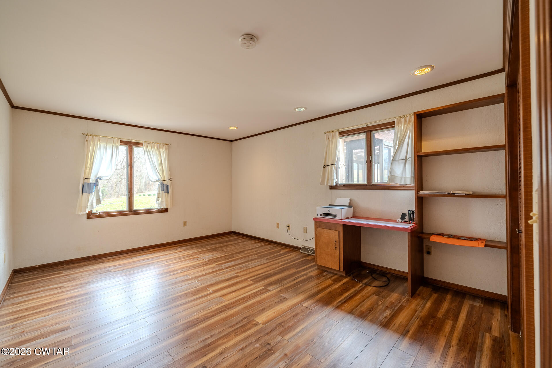 428 Gwin Cemetery Road Waverly, TN 37185 - Photo 24 of 50 wooden floor in an empty room with a window