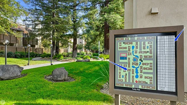 a view of a livingroom with furniture and front door