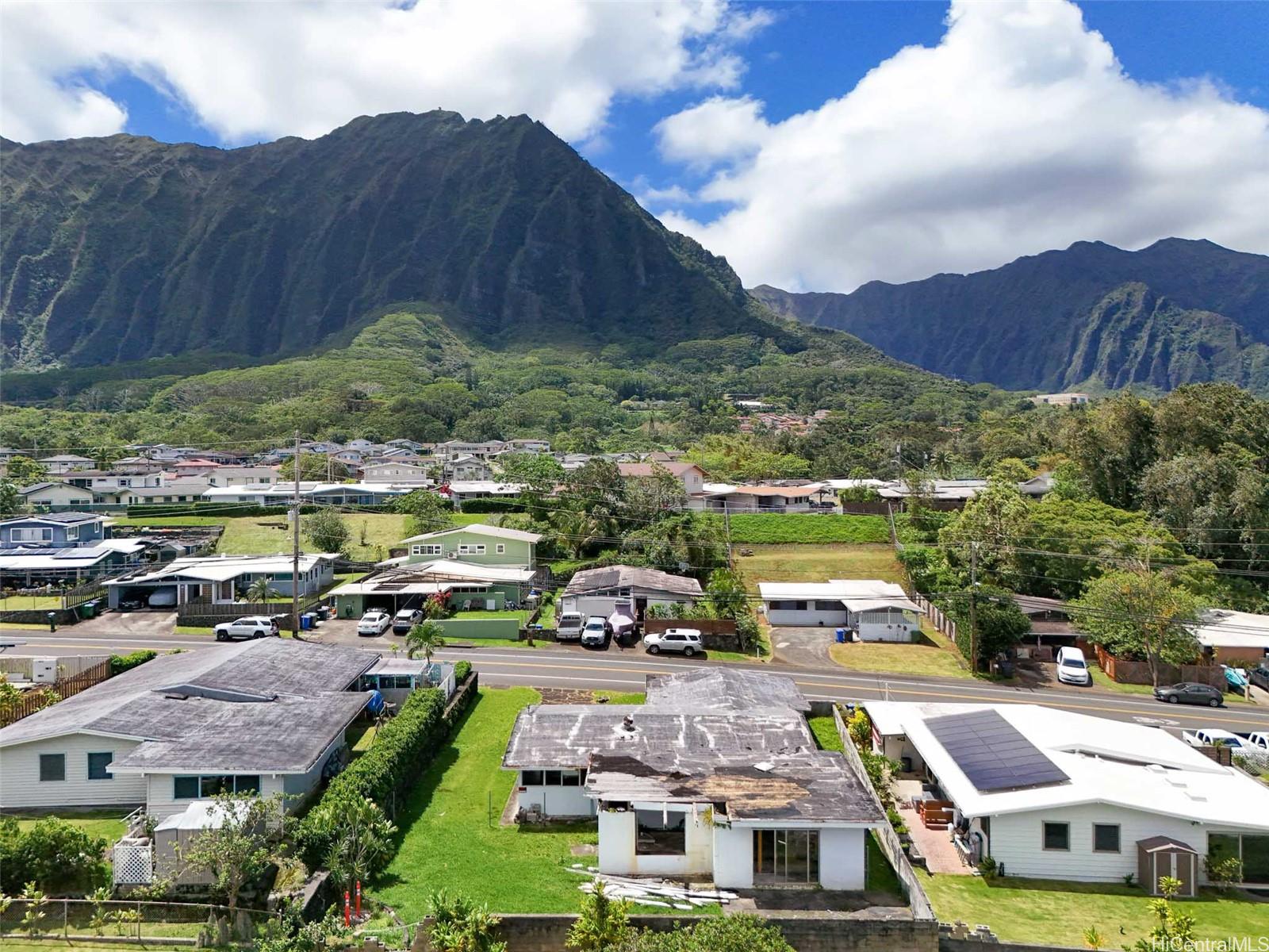 45-627 Anoi Road Kaneohe, HI 96744 - Photo 23 of 25 House lot is lower center here.