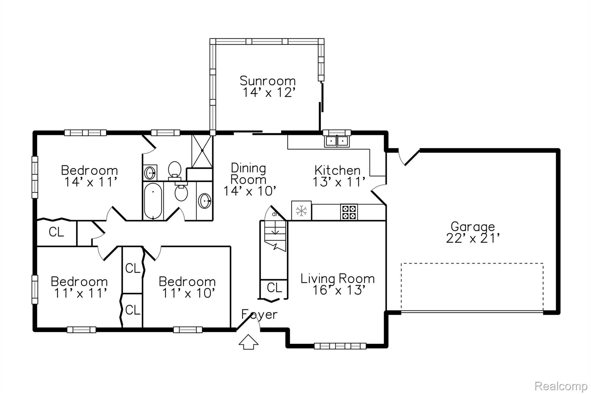 3250 Welch Road Walled Lake, MI 48390 - Photo 42 of 43 main0_floorhc.jpg