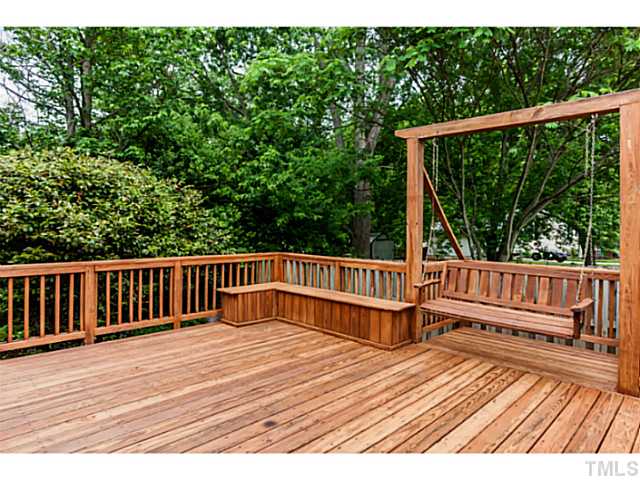 1519 Hanover Street Raleigh, NC 27608 - Photo 17 of 18 a view of a wooden deck