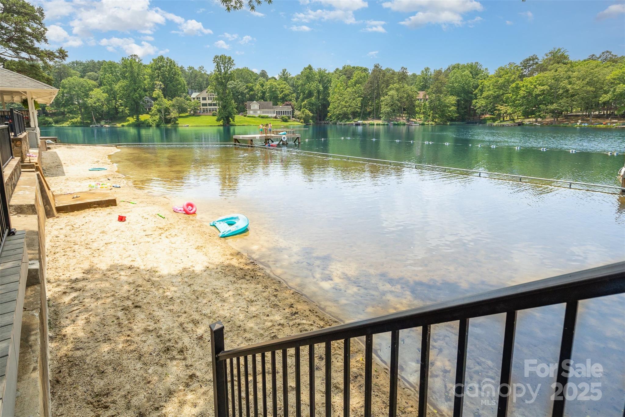 1102 Lake Montonia Road Kings Mountain, NC 28086 - Photo 5 of 48 a view of a lake from a balcony
