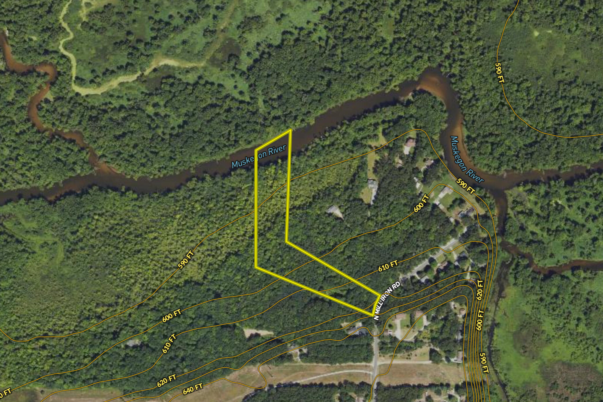 V/l North Mill Iron Road Muskegon, MI 49442 - Photo 19 of 21 Muskegon 8.3 Contour Lines