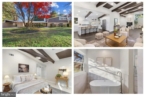 a view of a house with a big yard