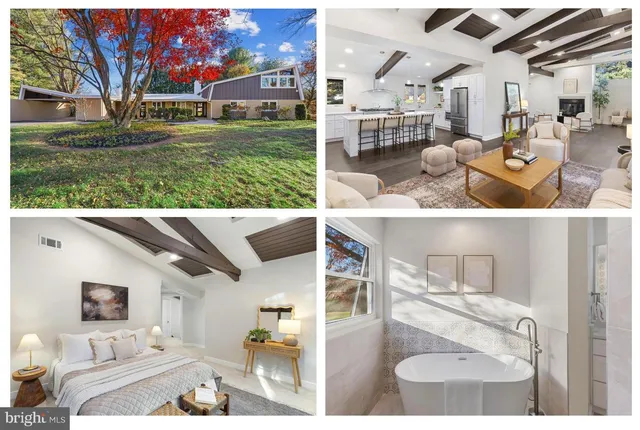 a view of a house with a big yard