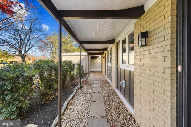a view of yard with swimming pool