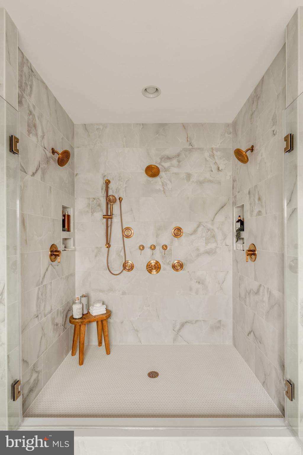 350 Village Road, Unit HAWTHORNE Strasburg, PA 17579 - Photo 31 of 45 a bathroom with a shower