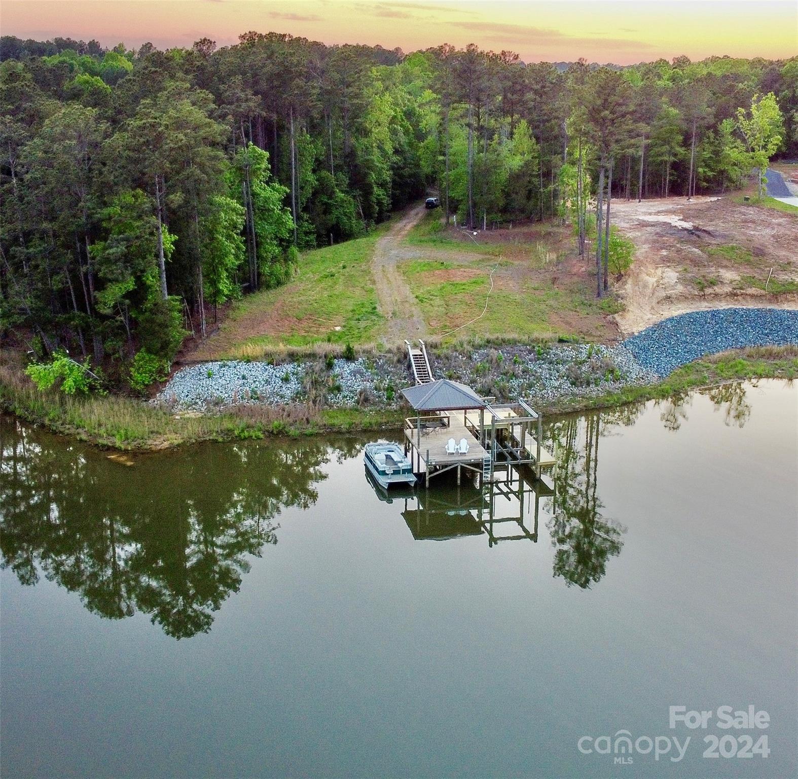 759 Retreat Way Ridgeway, SC 29130 - Photo 17 of 25 a view of lake with mountain