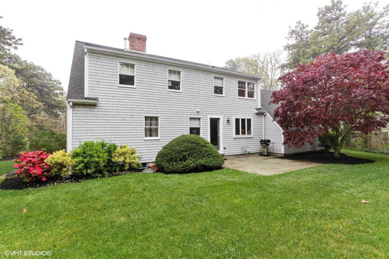 74 Oval Road Chatham, MA 02633 - Photo 13 of 16 a view of a house with a garden