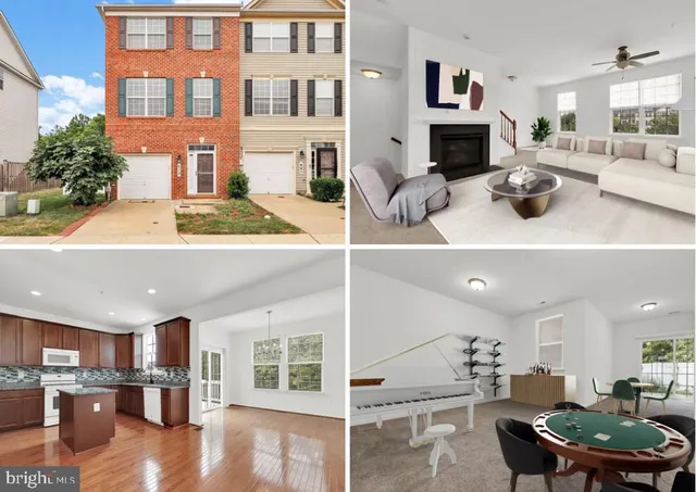 a view of kitchen and dining room with furniture
