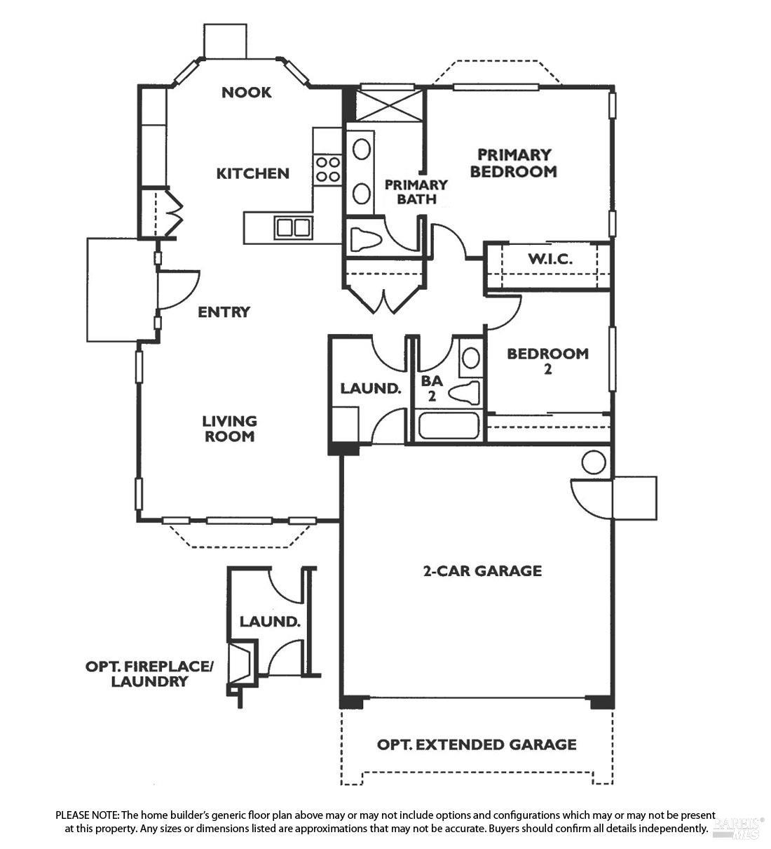 732 Summerset Drive Rio Vista, CA 94571 - Photo 68 of 68 floor plan - "The Schooner"