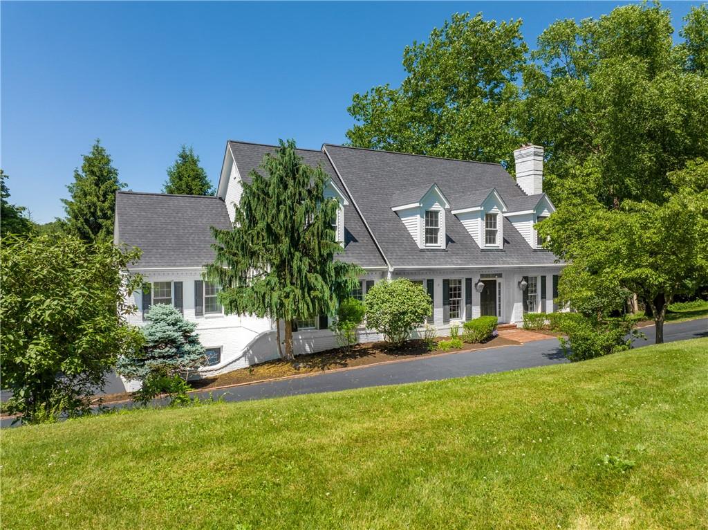 front view of house with a yard