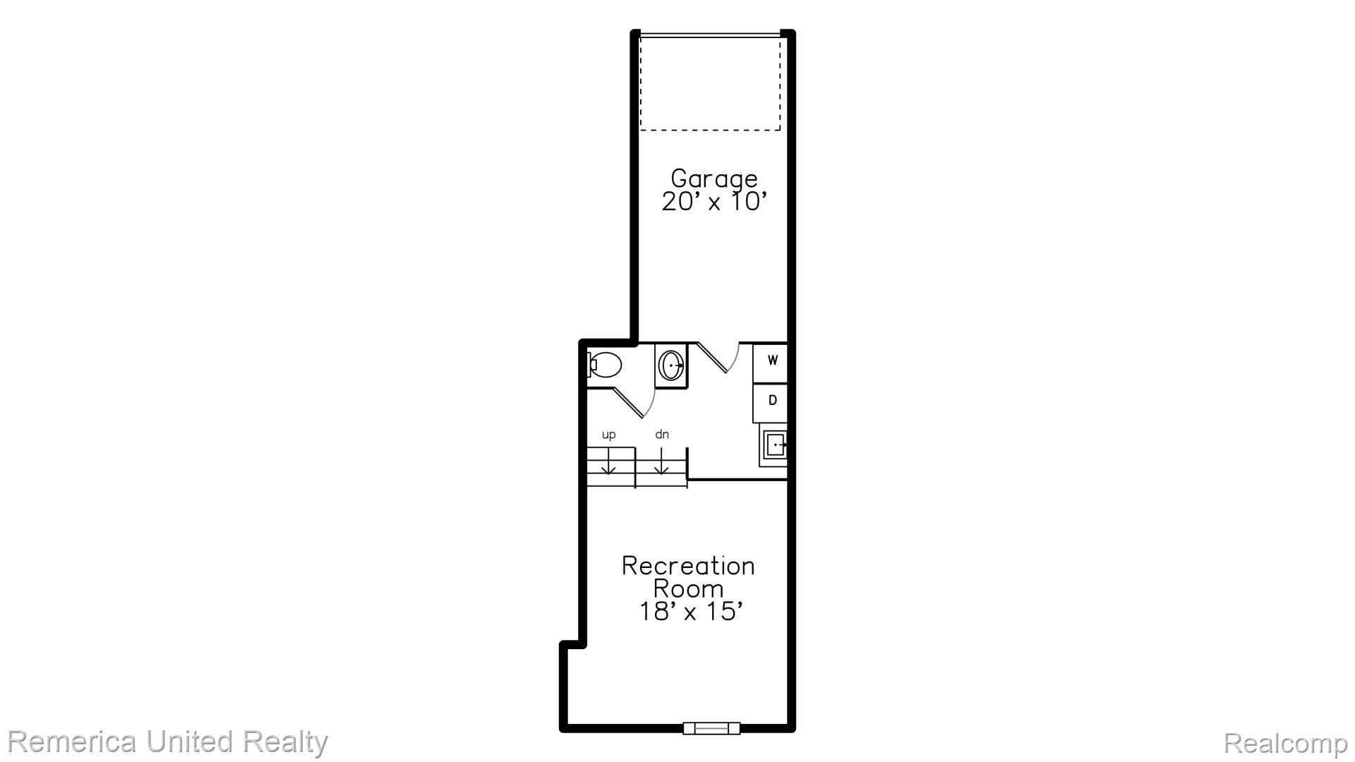 104 West Road Trenton, MI 48183 - Photo 41 of 43 lower1_floorhc.jpg
