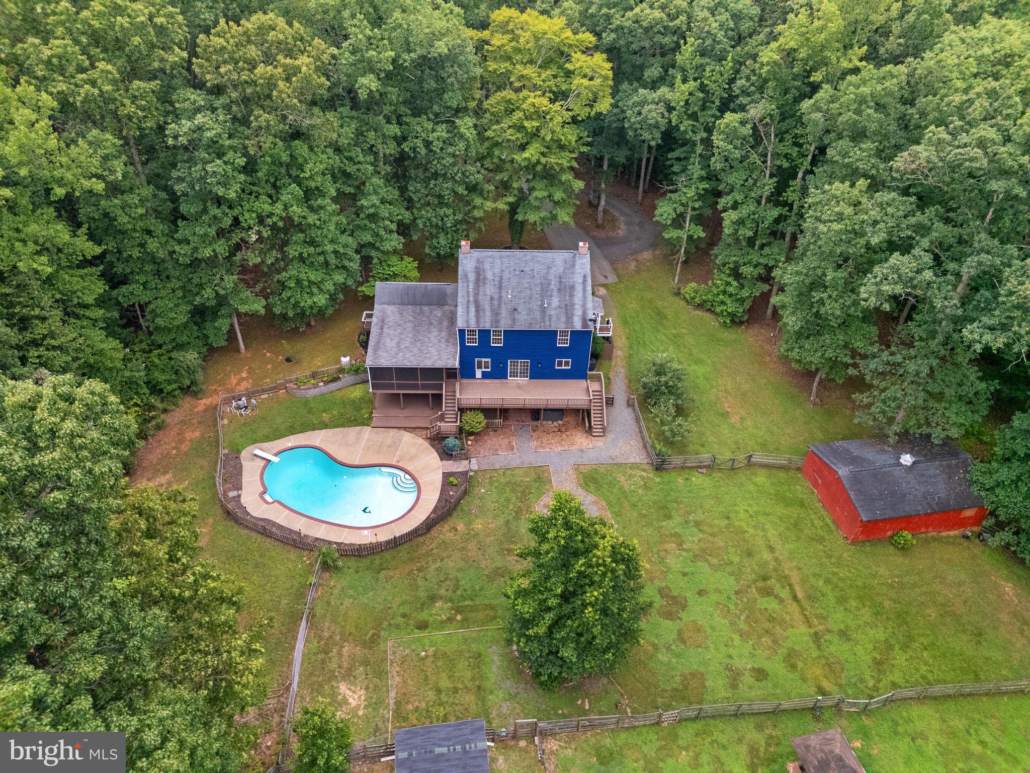 60 River Falls Road Fredericksburg, VA 22406 - Photo 3 of 73 Drone view