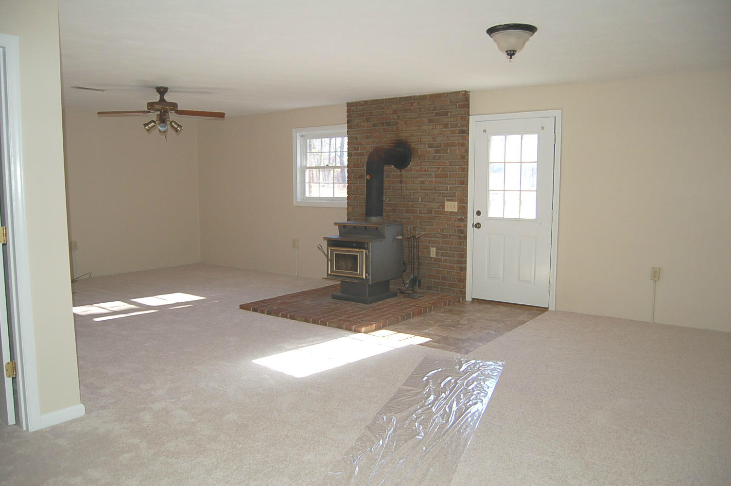 198 Oak Ridge Court Blue Ridge, VA 24064 - Photo 20 of 33 a view of empty room with windows