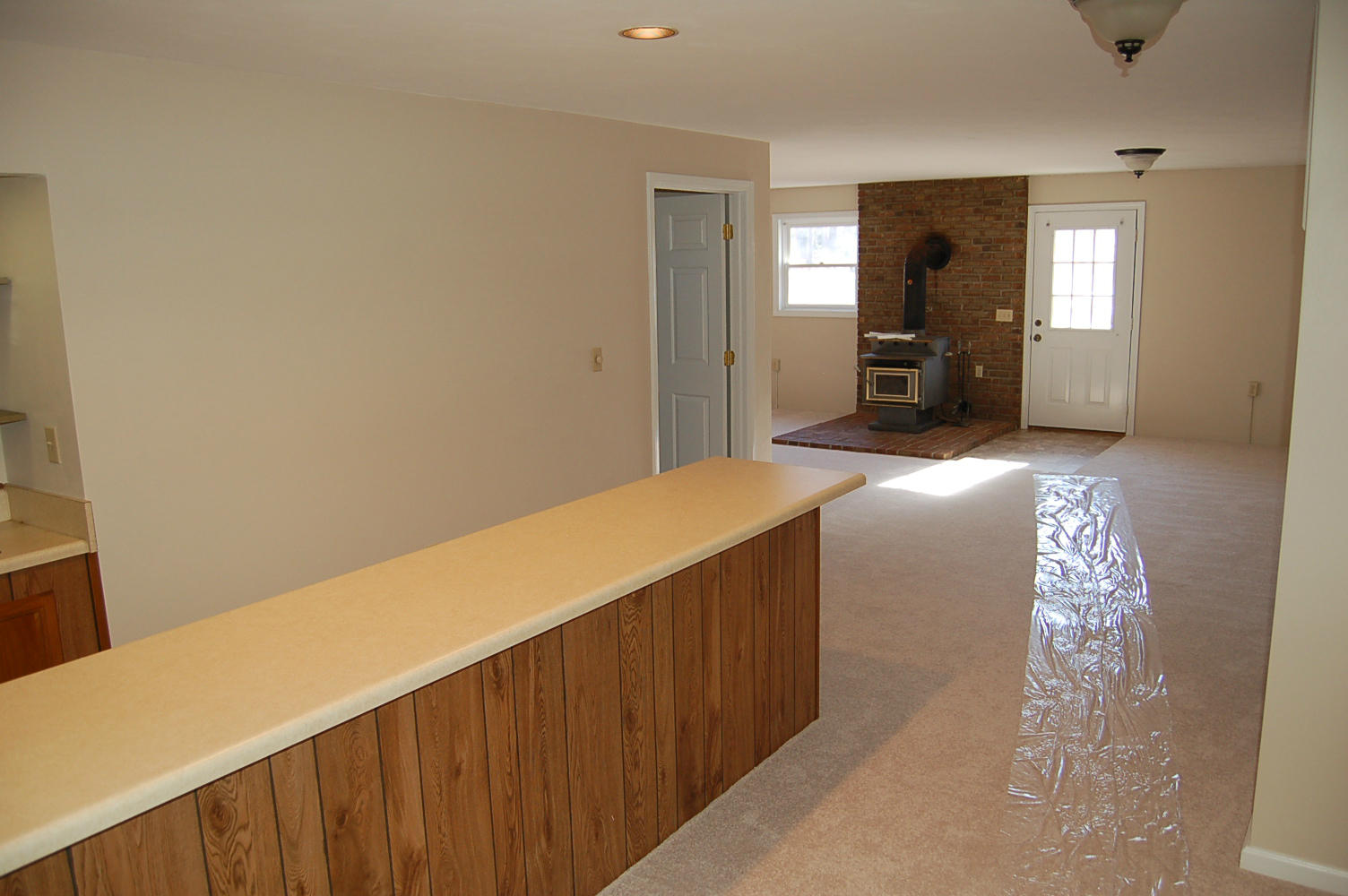198 Oak Ridge Court Blue Ridge, VA 24064 - Photo 21 of 33 a bedroom with a bed and mirror