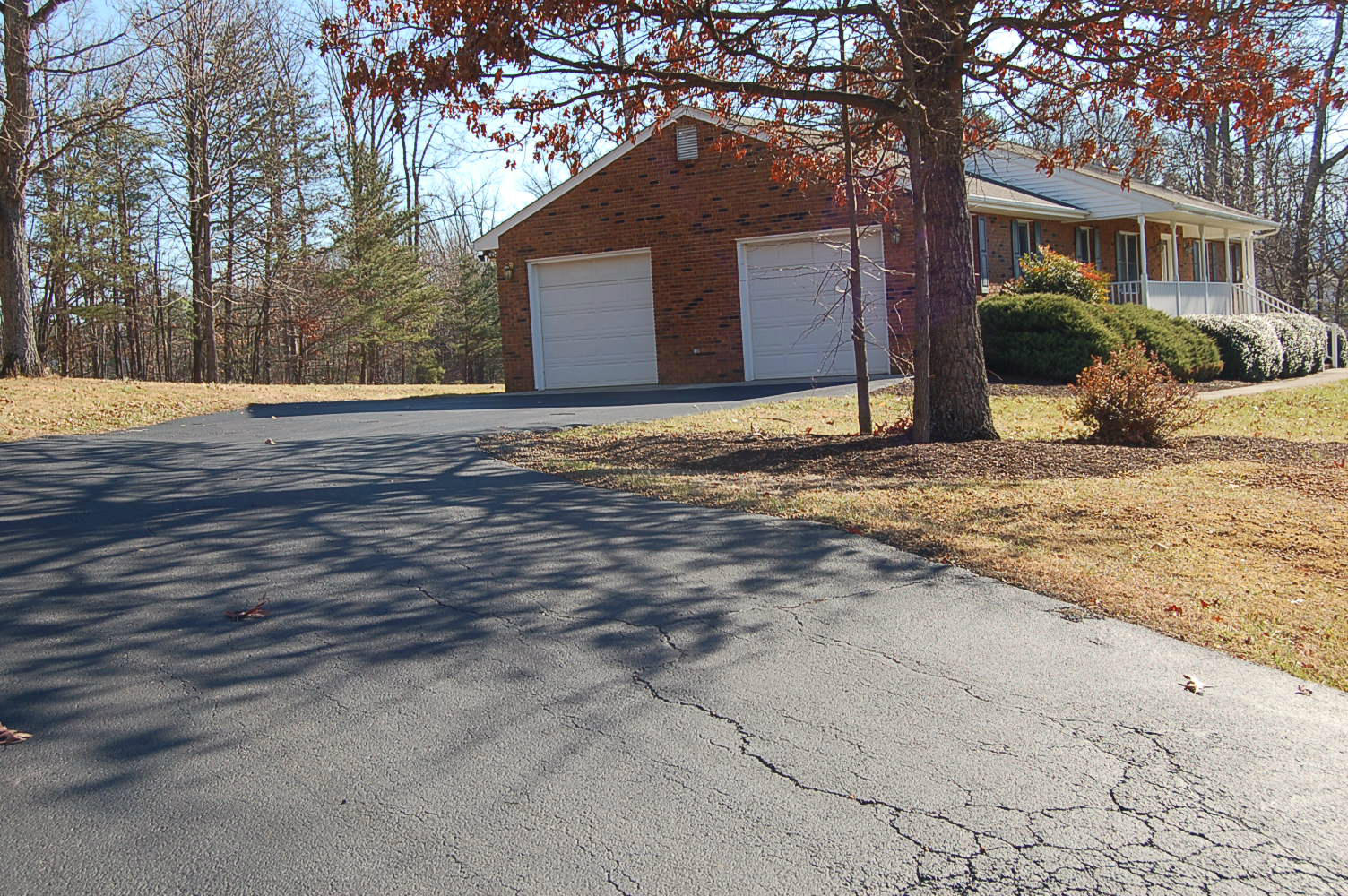 198 Oak Ridge Court Blue Ridge, VA 24064 - Photo 27 of 33 a view of a house with a yard