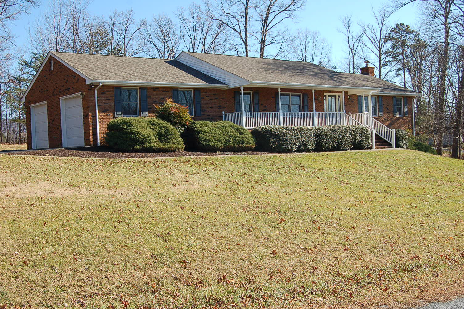 198 Oak Ridge Court Blue Ridge, VA 24064 - Photo 28 of 33 a front view of a house with yard