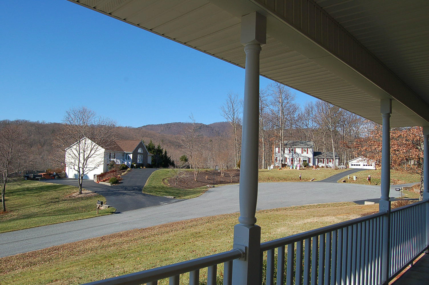 198 Oak Ridge Court Blue Ridge, VA 24064 - Photo 31 of 33 a view of a street from a balcony