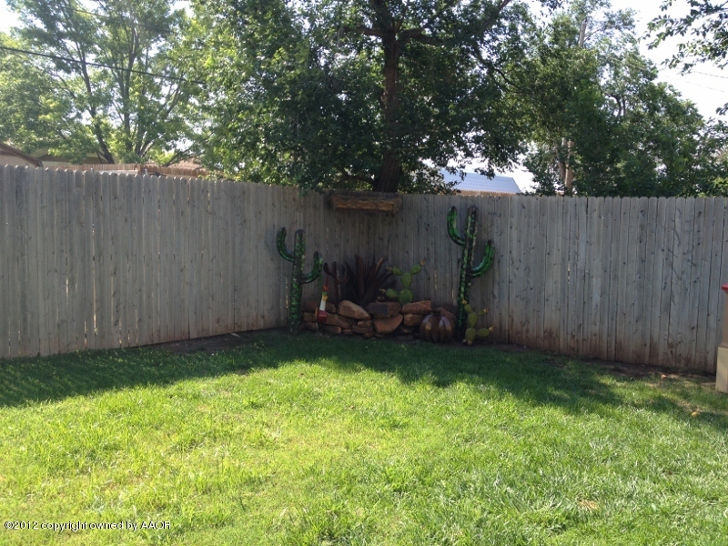 4305 Parker Street Amarillo, TX 79110 - Photo 34 of 34 Backyard