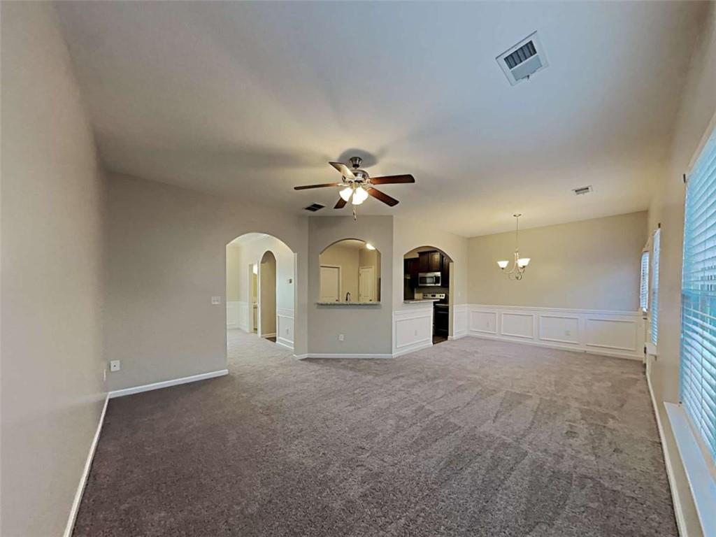 3144 Broadleaf Trail Road Fairburn, GA 30213 - Photo 11 of 21 a view of a livingroom with a ceiling fan