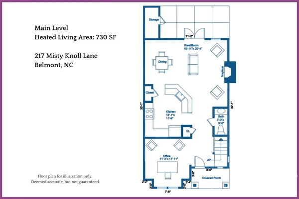 $319,900 | 217 Misty Knoll Lane, Belmont, NC 28012
