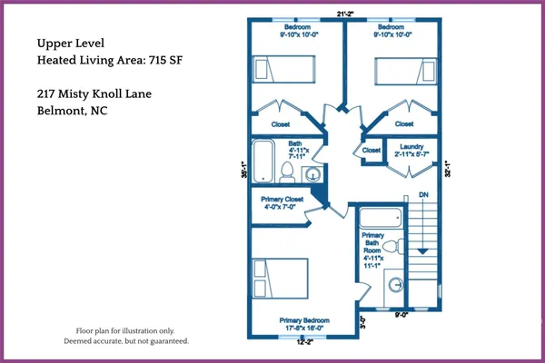 $319,900 | 217 Misty Knoll Lane, Belmont, NC 28012
