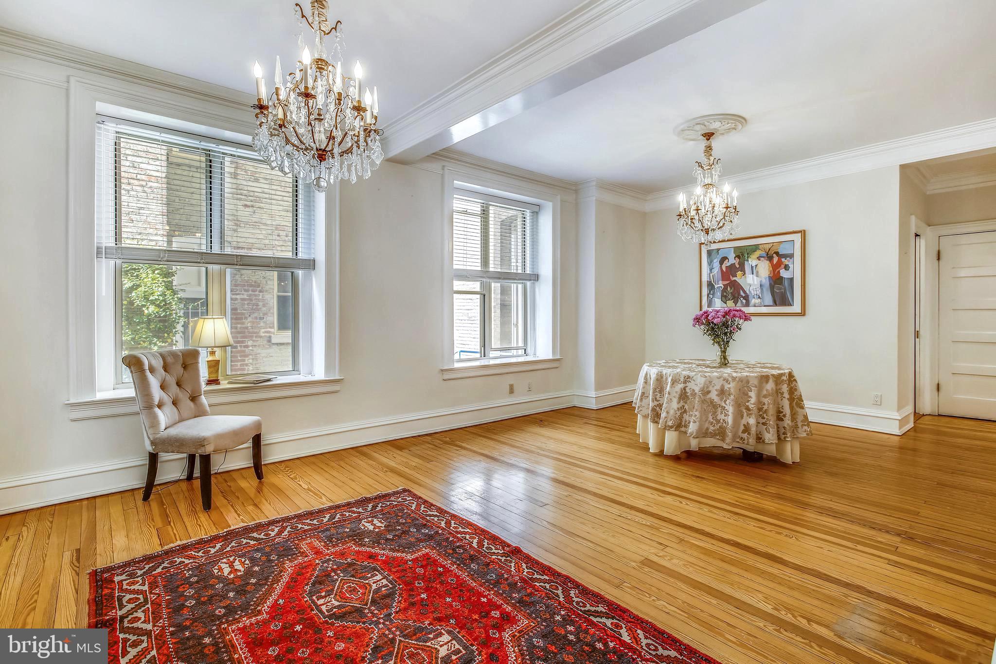 2022 Columbia Road Northwest, Unit 107 Washington, DC 20009 - Photo 13 of 47 Dining Room and Living Room