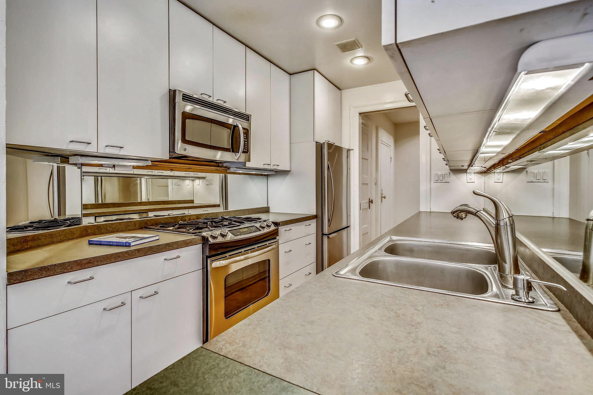 2022 Columbia Road Northwest, Unit 107 Washington, DC 20009 - Photo 17 of 47 Stainless Appliances in Kitchen