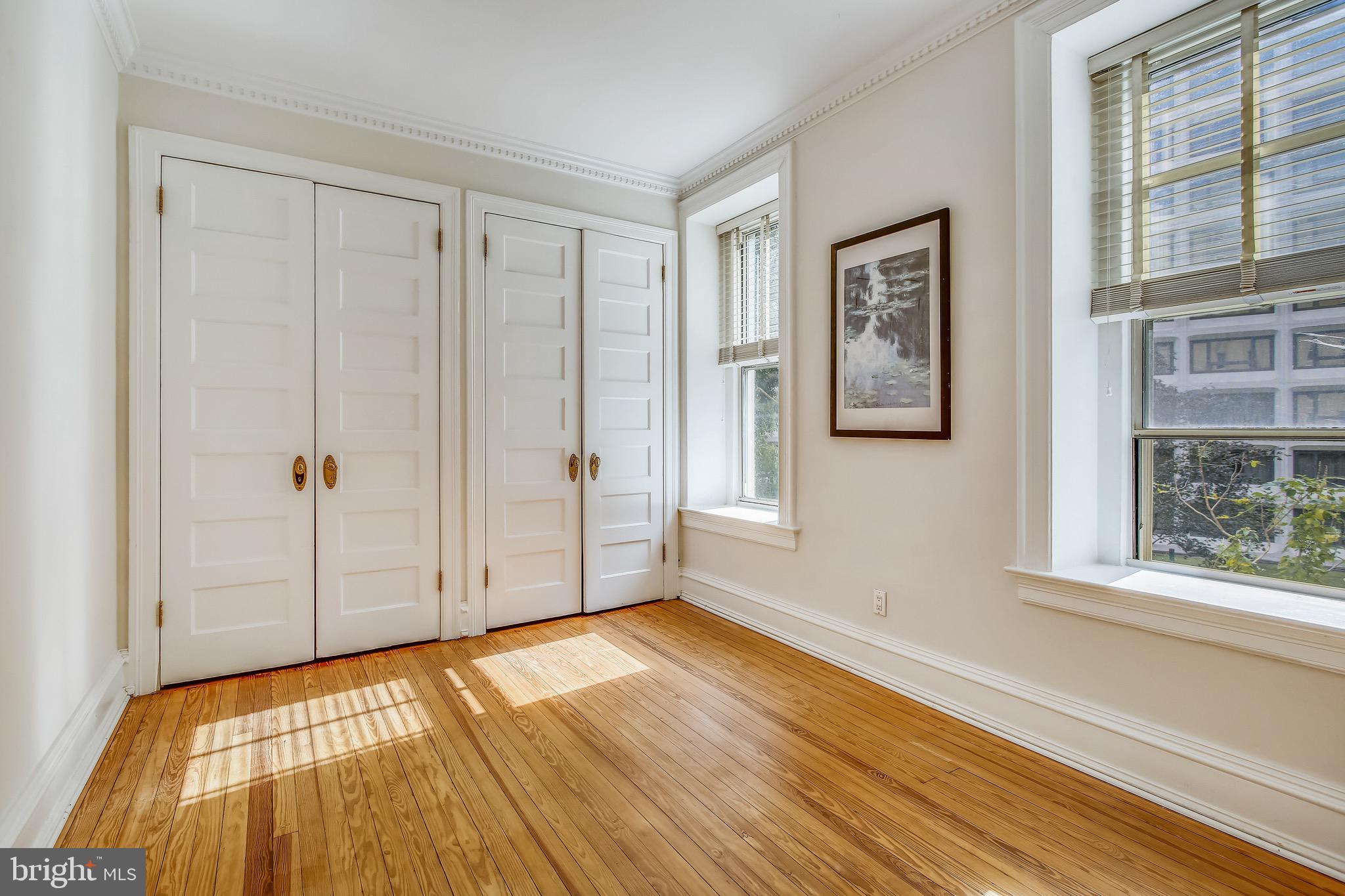 2022 Columbia Road Northwest, Unit 107 Washington, DC 20009 - Photo 21 of 47 Primary Bedroom with large closets