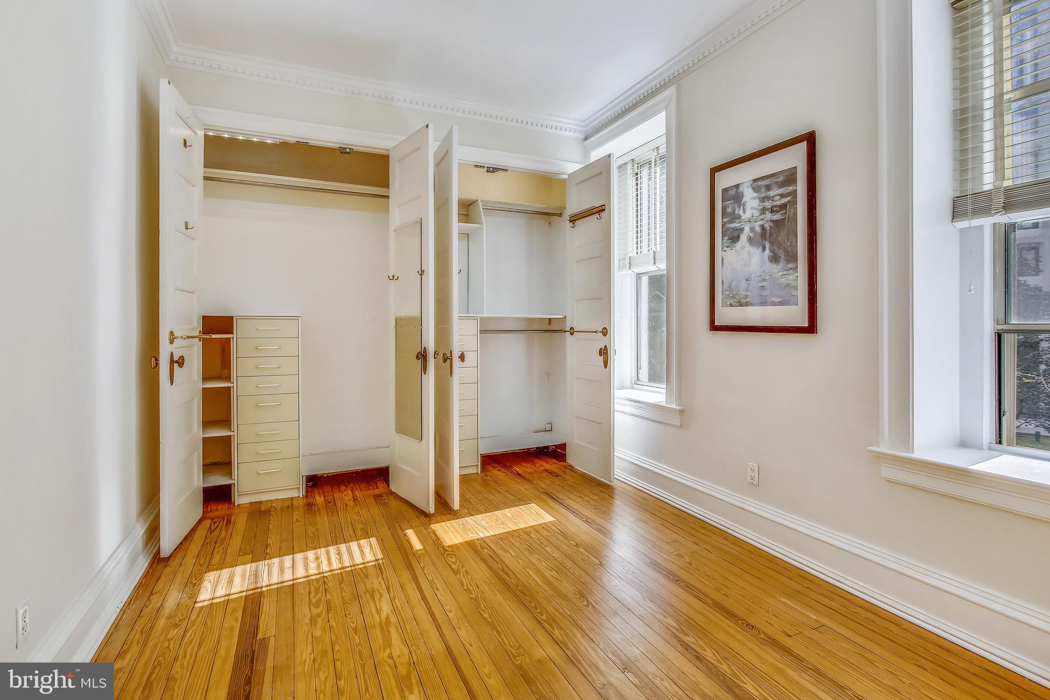 2022 Columbia Road Northwest, Unit 107 Washington, DC 20009 - Photo 24 of 47 Custom Closets in Primary Bedroom