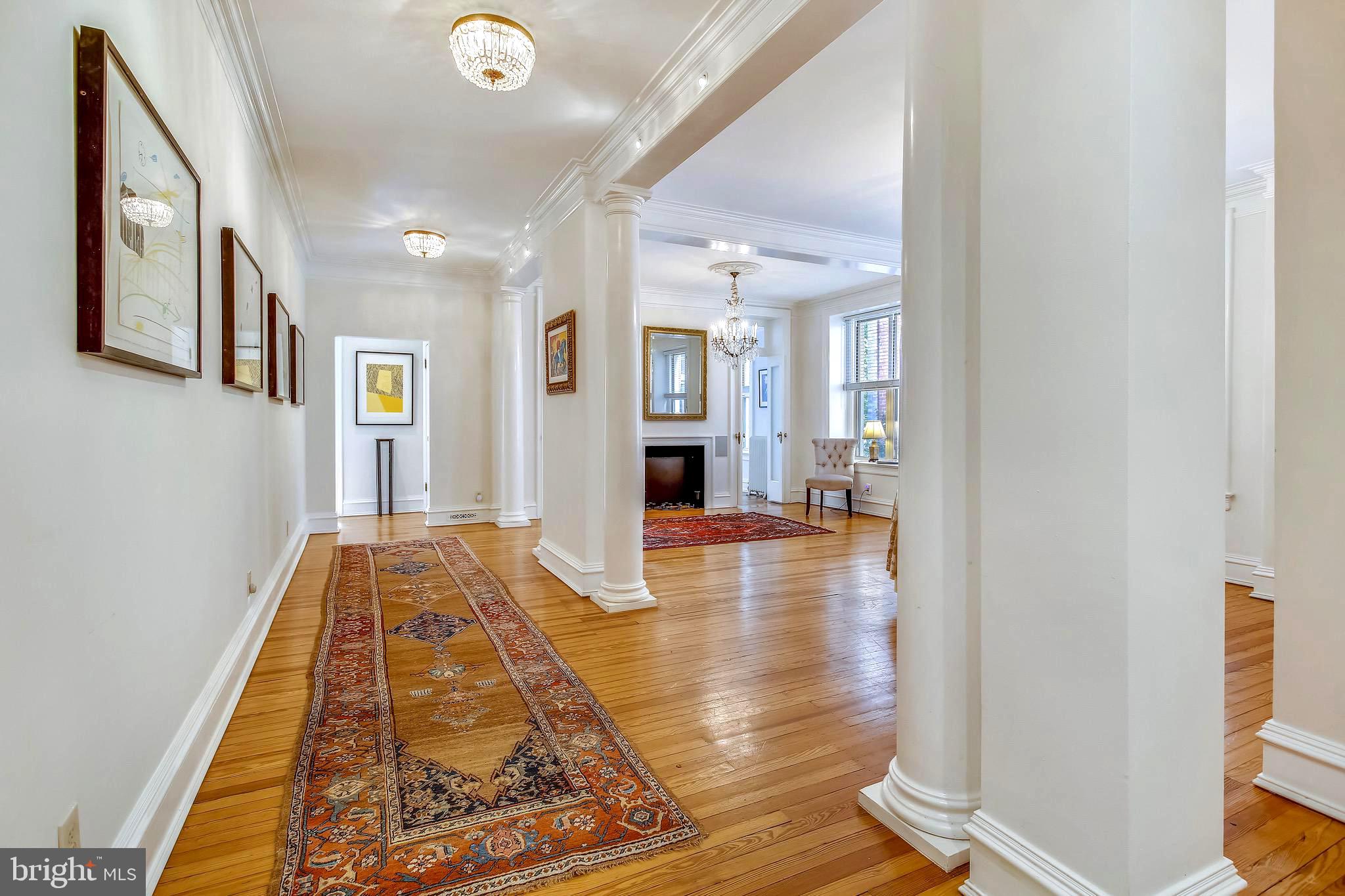 2022 Columbia Road Northwest, Unit 107 Washington, DC 20009 - Photo 5 of 47 Looking down Gallery from Entrance Foyer