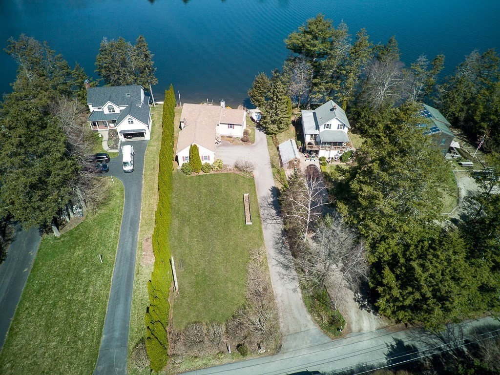 25 Bates Grove Road Webster, MA 01570 - Photo 39 of 42 an aerial view of residential house with outdoor space