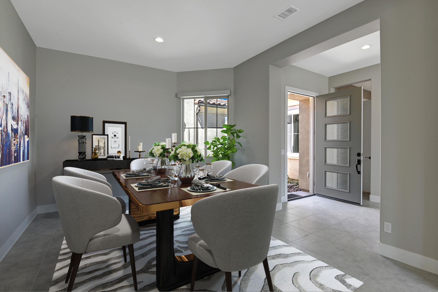 52 Cork Tree Rancho Mirage, CA 92270 - Photo 25 of 47 DINING ROOM TO ENTRY MLS_final