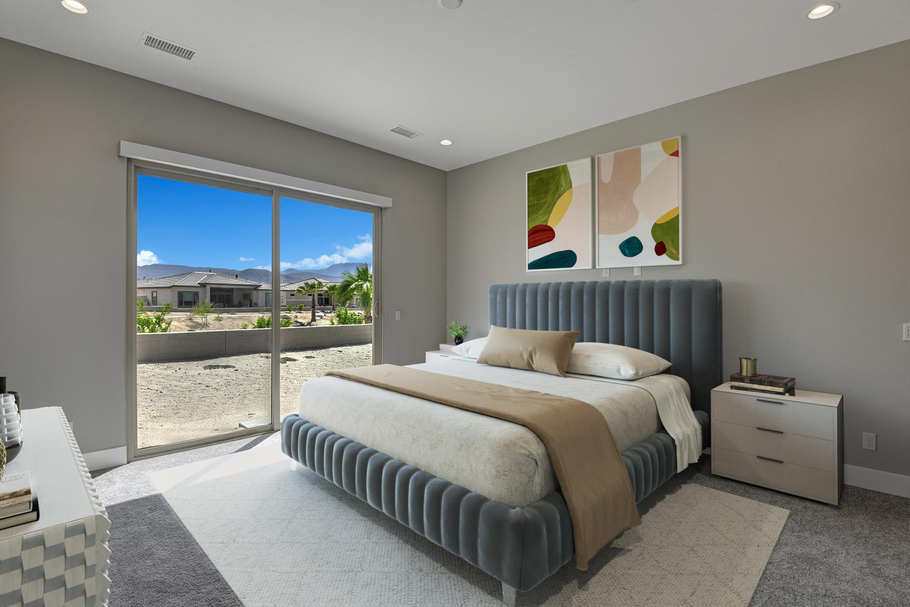 52 Cork Tree Rancho Mirage, CA 92270 - Photo 29 of 47 PRIMARY BEDROOM OUT TO VIEW MLS_final