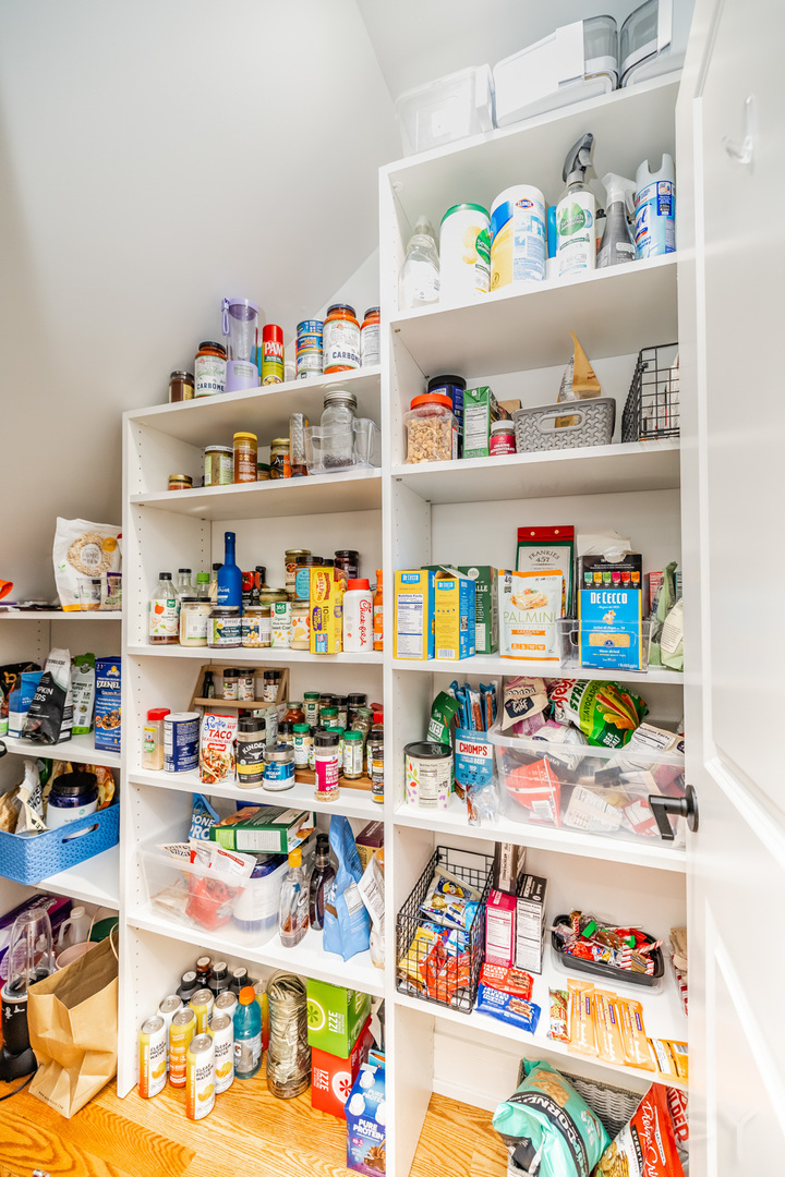 5739 West Grover Street Chicago, IL 60630 - Photo 13 of 38 a store room with lots of different kinds of food
