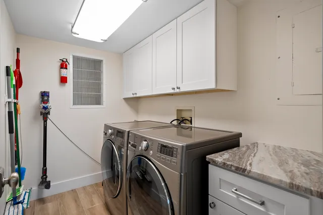 a view of outdoor space and seating area