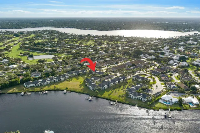 a view of a houses with a lake